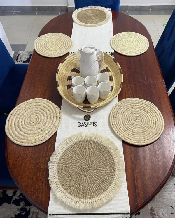 handwoven table mats