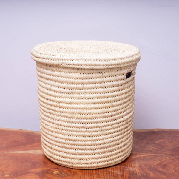 Palm laundry basket