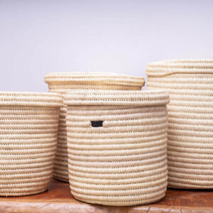 Palm laundry basket