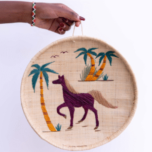 Malagasy wall art Basket