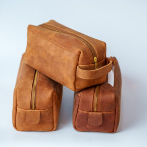 Leather Toiletry Bag